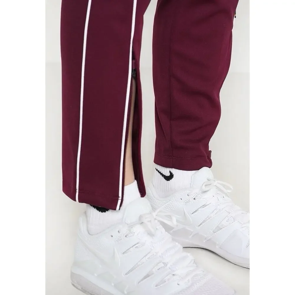 Nike Tennis Court Warm Up Pants Joggers Burgundy Women’s Small Training